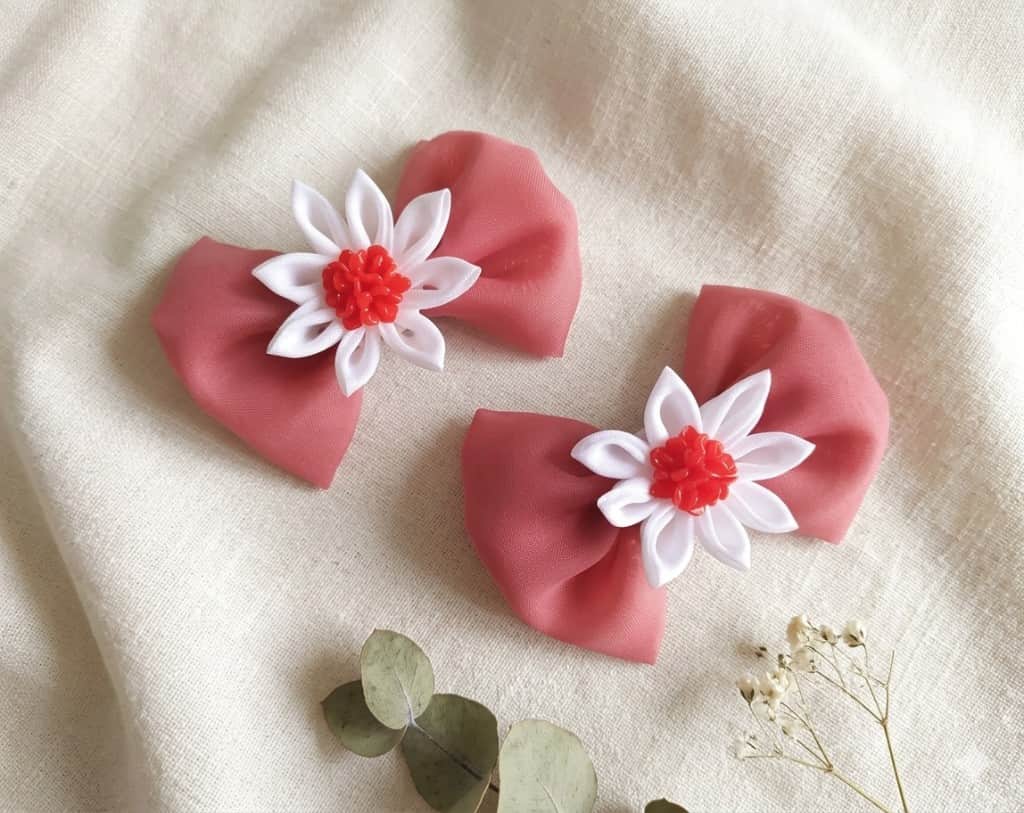 4 krāsas/Komplekts -2gb./Matu sprādzes/Matu klips/Bante/Aksesuārs 