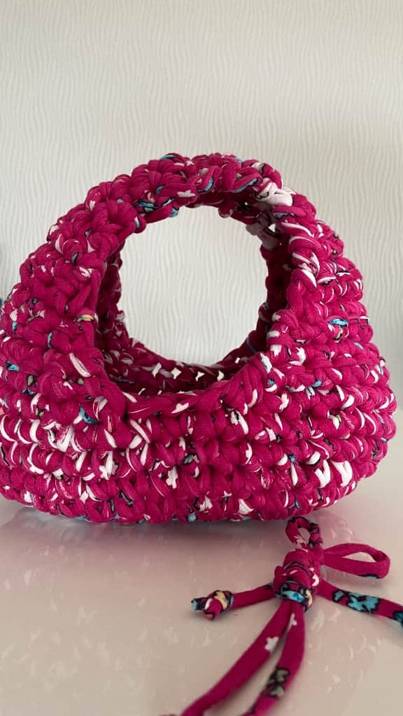 Tamborēta soma/grozs