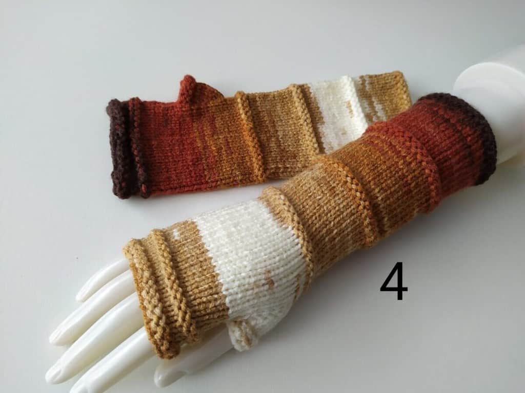 Adīti Bezpirkstu cimdi/Roku sildītāji/ Aksesuārs sievietēm 