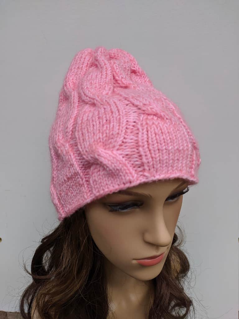 Adīta sieviešu cepure/Aksesuārs sievietēm 