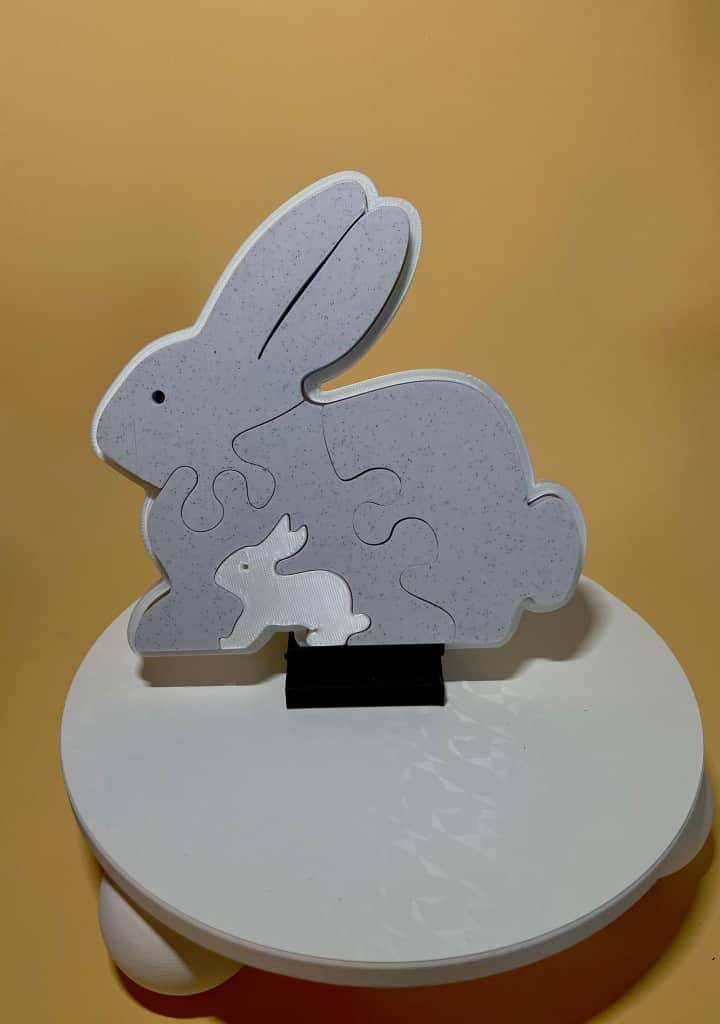 Lielo gabalu puzles bērniem - dzīvnieki