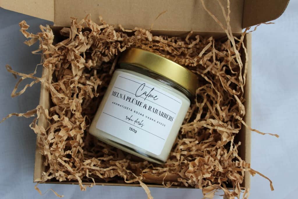 Aromātiskās burciņsveces 