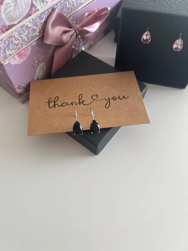 Preciosa kristālu lāsīšu auskariņi