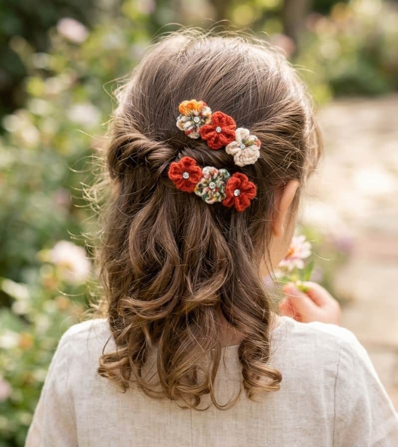 Komplekts -2gb./Matu sprādzes/Aksesuārs meitenēm 