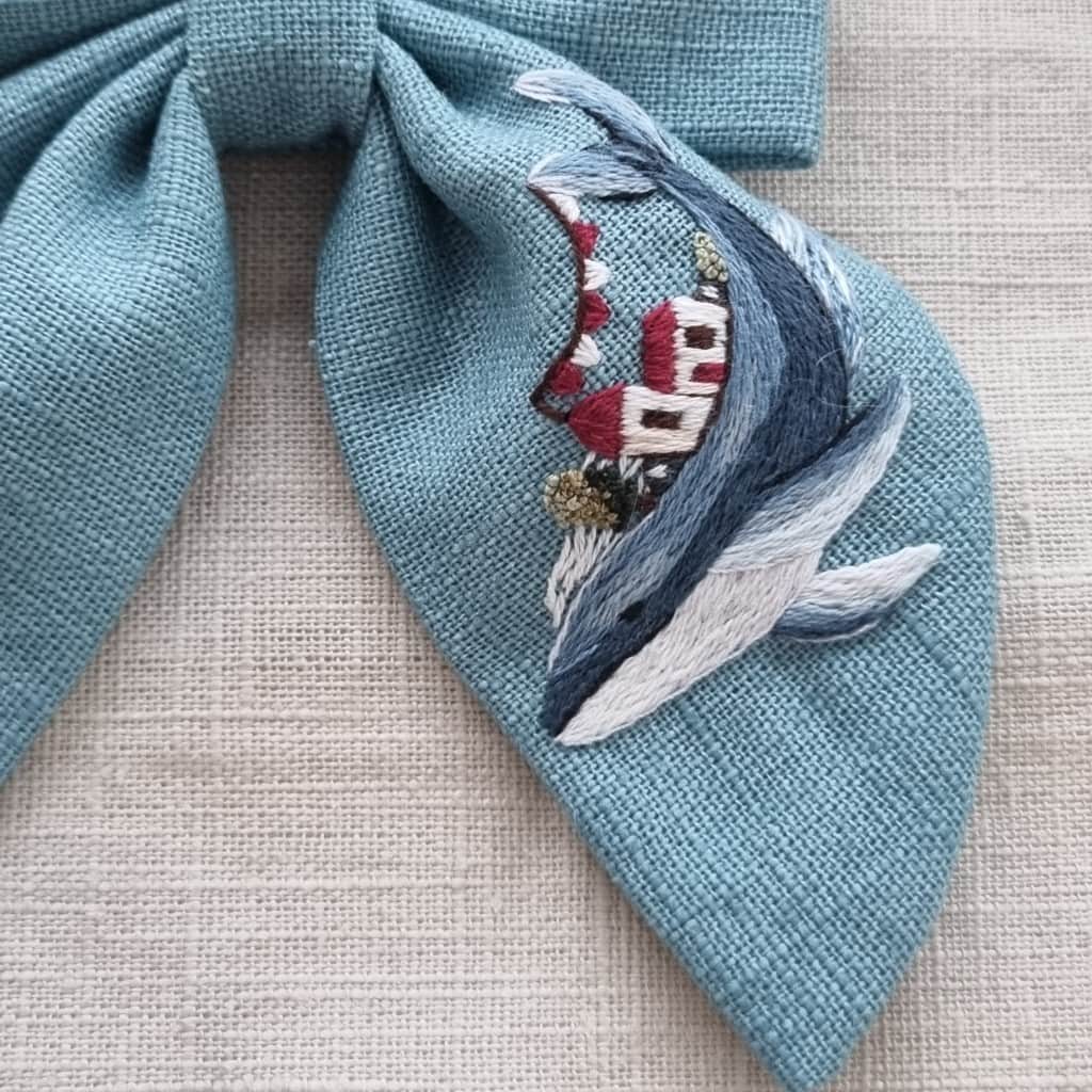 Lina matu bante ar izšuvumu