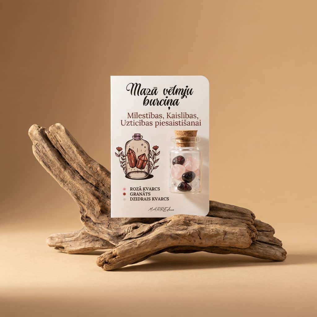 Vēlmju burciņas - ''MĪLESTĪBAS, KAISLĪBAS, UZTICĪBAS PIESAISTEI''