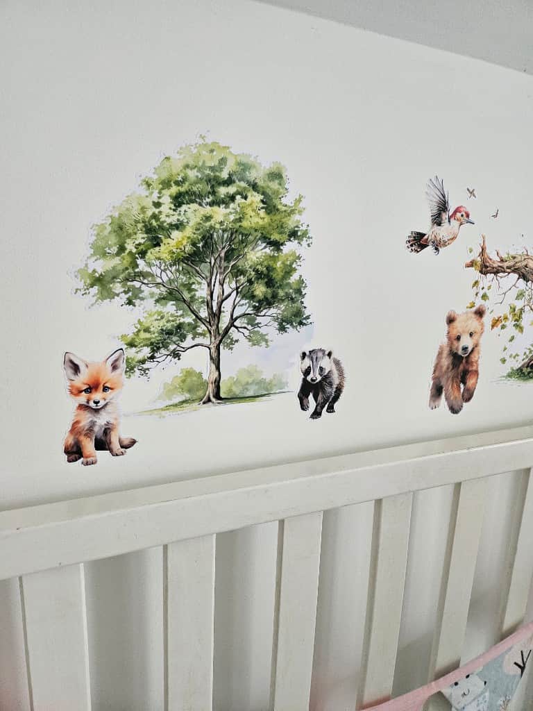 Līmpapīra uzlīmes "Meža dzīvnieki"