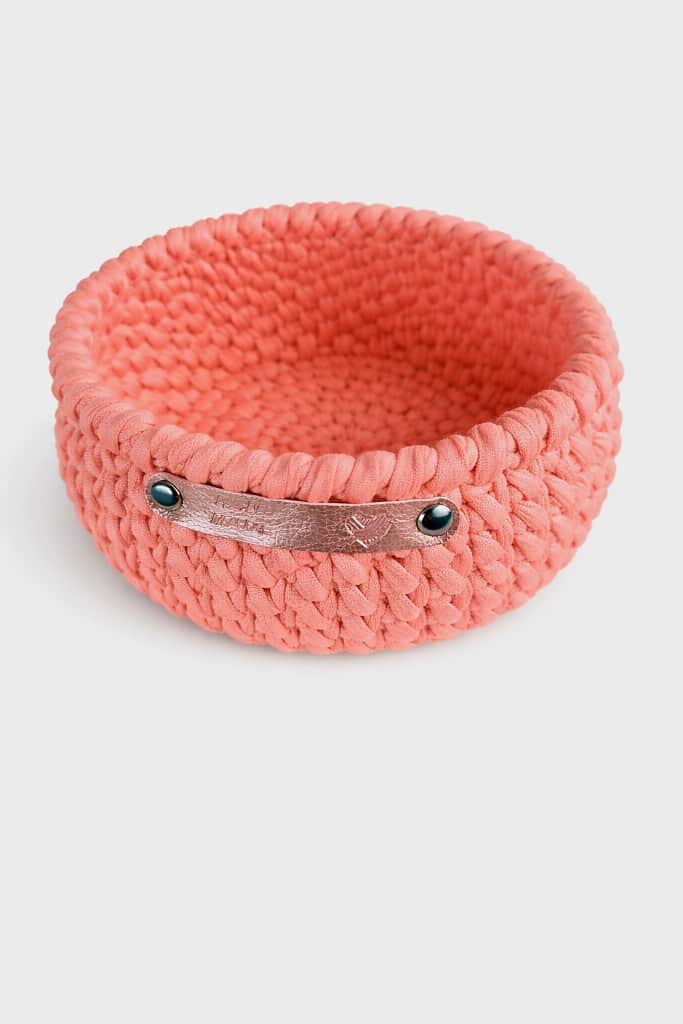 Tamborēti interjera grozi TEXTURA persiks