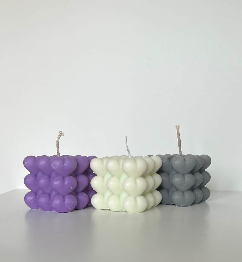 Dažādas formas burbuļsveces