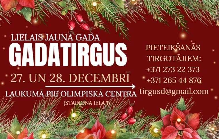 JAUNĀ GADA LIELAIS GADATIRGUS DAUGAVPILĪ