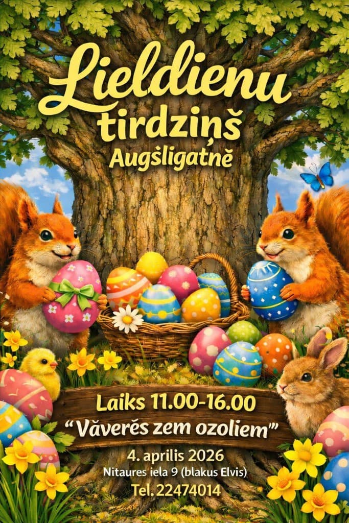 Lieldienu tirdziņš Augšlīgatnē