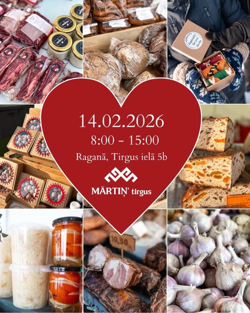 Mīlestības svētku tirdziņš Raganā