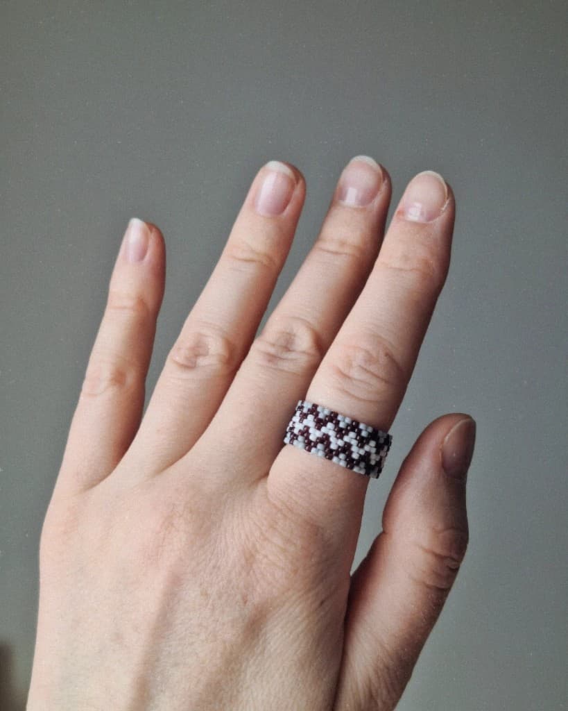 18 / Bordo + Pelēka