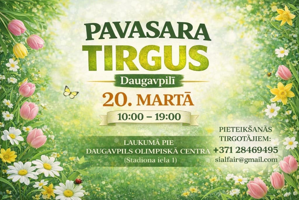 Pavasara Tirgus Daugavpilī