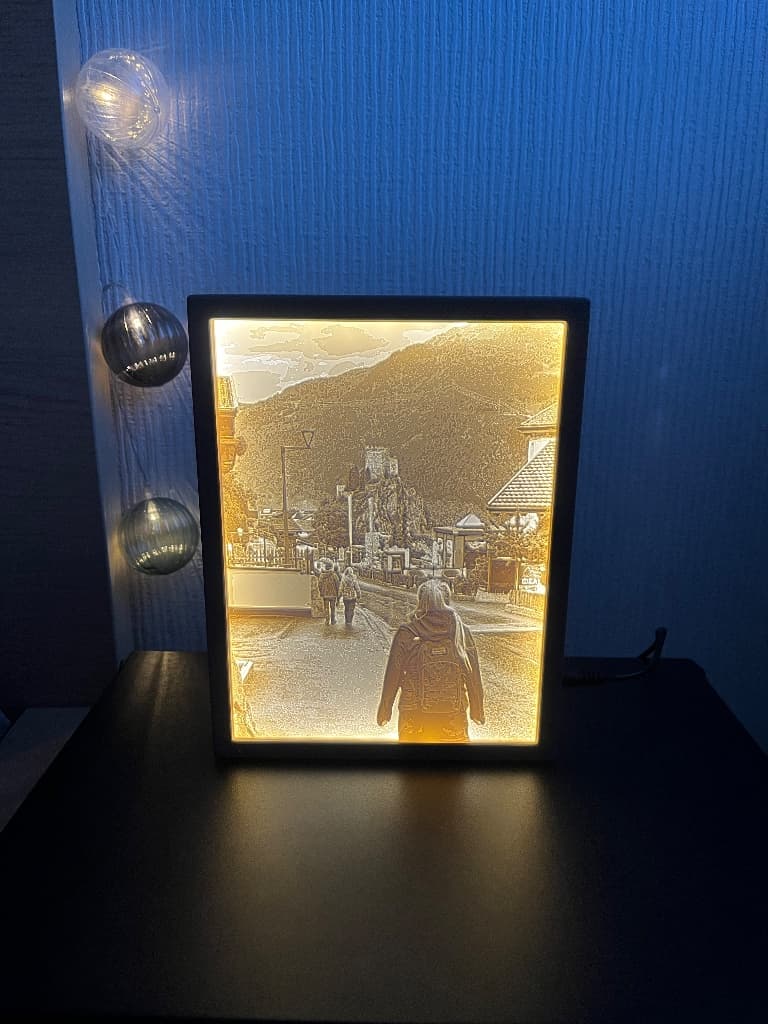 Oriģināla dāvana - Lampa - fotoattēls (lielais)