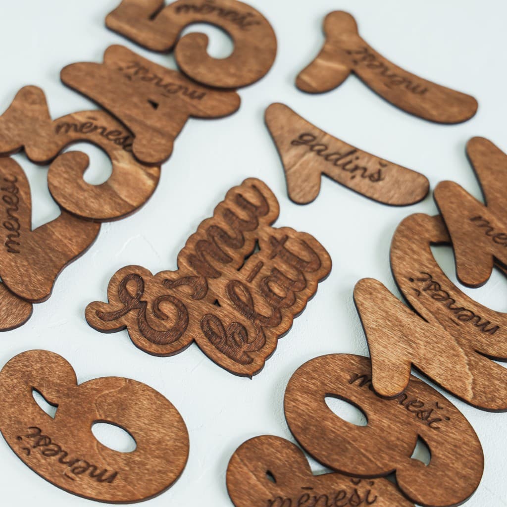 Mēneškartītes - Cipariņi