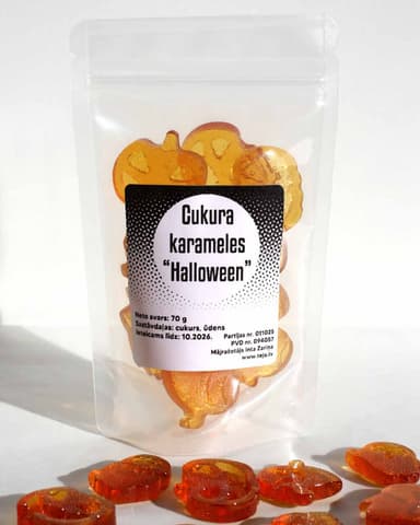 Cukura karamels "Halloween" 70 g