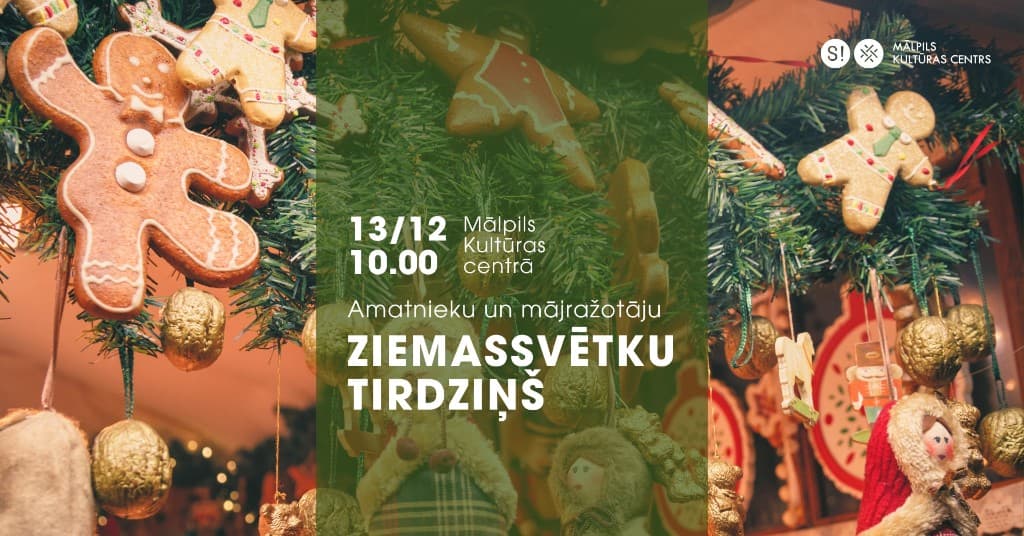 Ziemassvētku tirdziņš Mālpilī