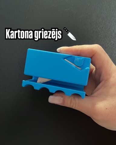 Kartona griezējs - strēmeļu izgatavotājs