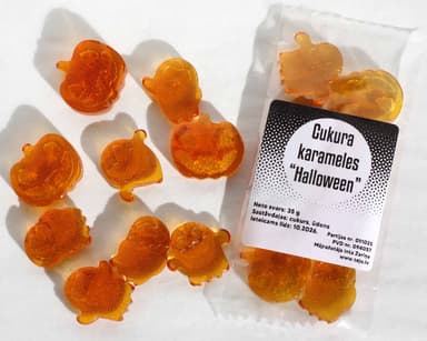 Cukura karameles "Halloween" 35 g